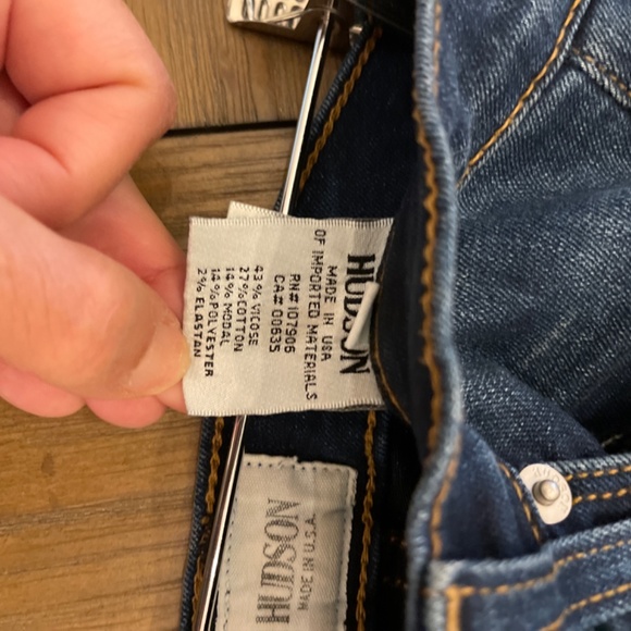 Hudson distressed skinny jeans - Picture 4 of 4